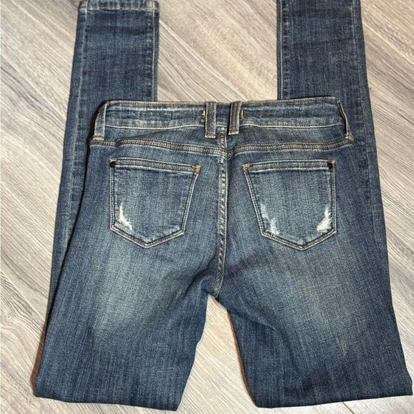 Eunina Midrise Skinny Leg Distressed Jeans EPC Size 3 Excellent preloved conditi - Picture 2 of 6